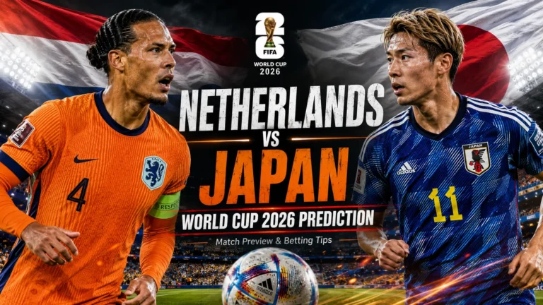 Netherlands vs Japan - Pre-Match Analysis - Prediction