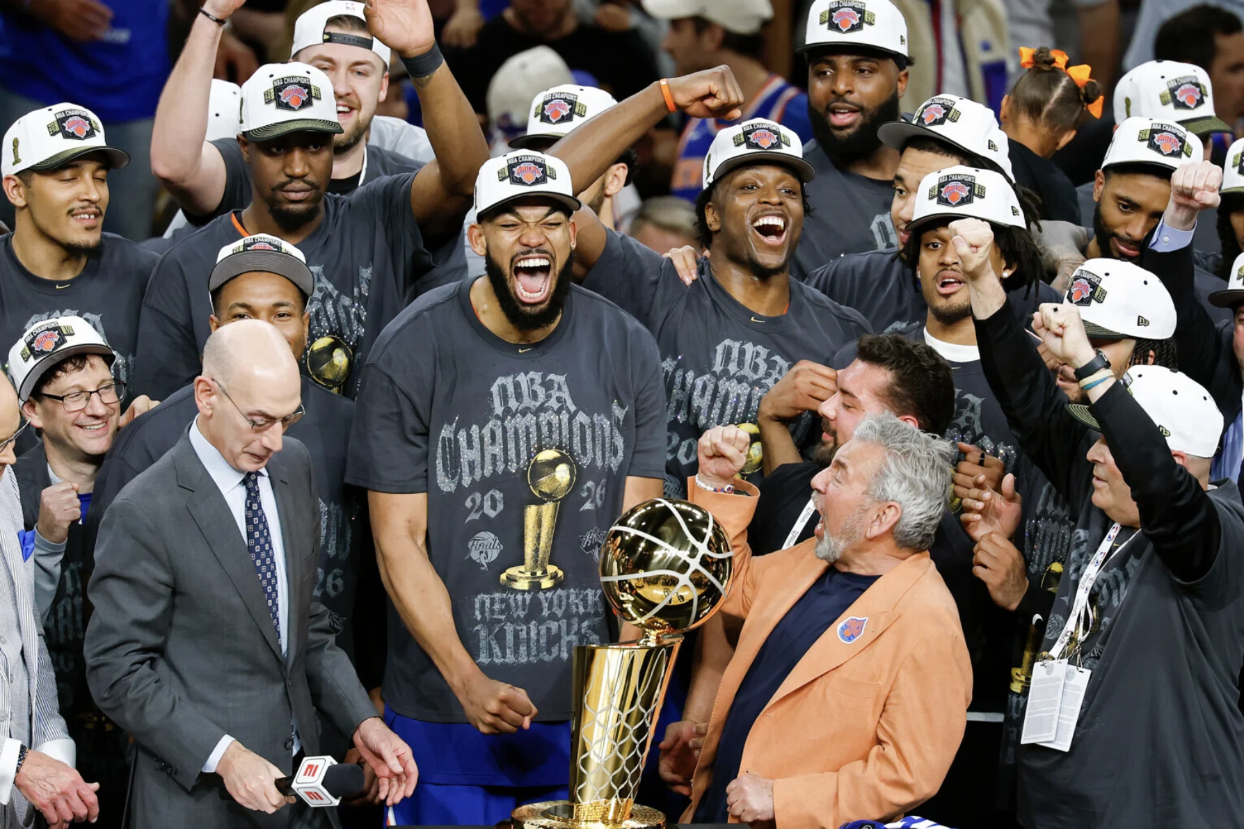 New York Knicks Crowned NBA Champions After Beating San Antonio Spurs