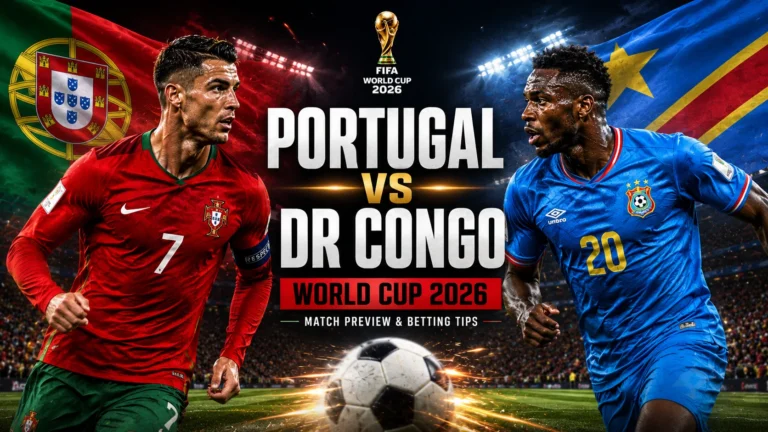 Portugal vs DR Congo: Pre-Match Analysis & Prediction