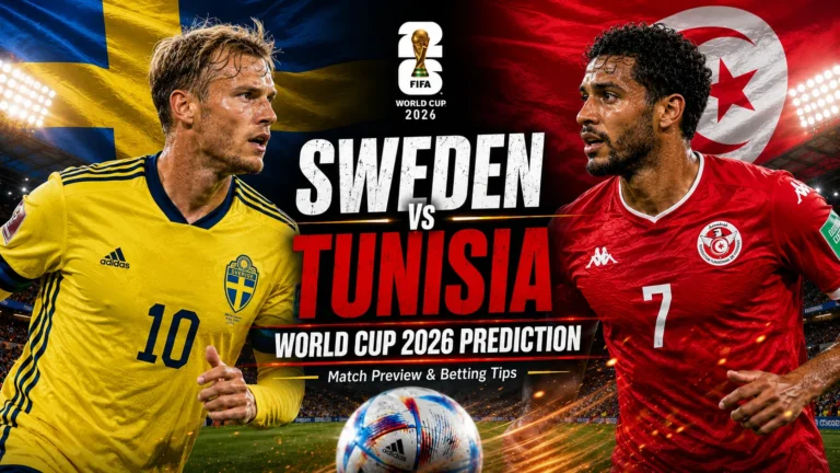 Sweden vs Tunisia: Pre-Match Analysis & Prediction