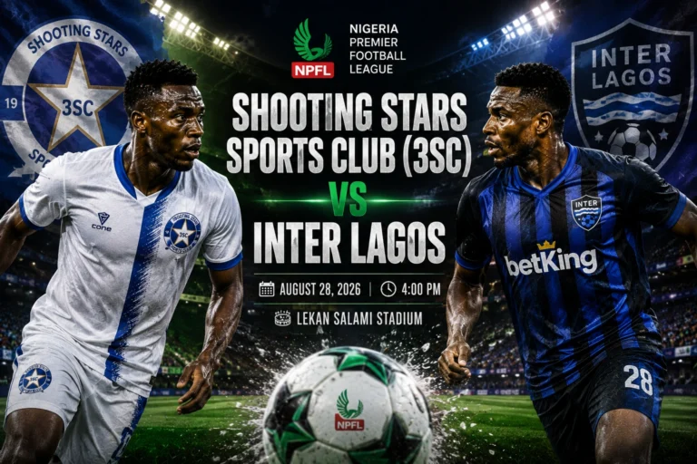 Shooting Stars vs Inter Lagos prediction